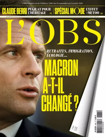 L’Obs N°2864 - 26 Septembre au 2 Octobre 2019  [Magazines]