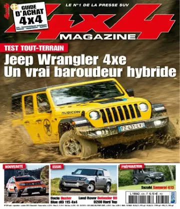 4×4 Magazine N°439 – Août-Octobre 2021 [Magazines]