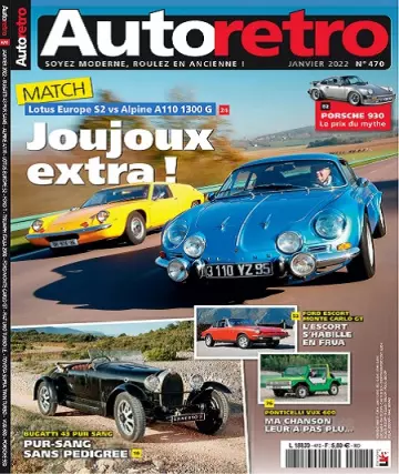 Autoretro N°470 – Janvier 2022 [Magazines]