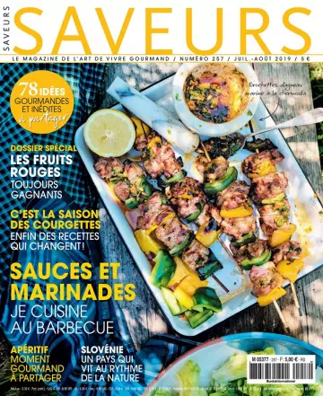 Saveurs N°257 – Juillet-Août 2019 [Magazines]