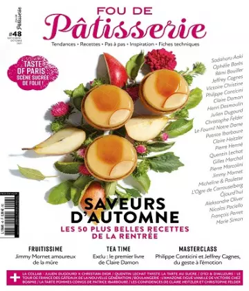 Fou De Pâtisserie N°48 – Septembre-Octobre 2021 [Magazines]