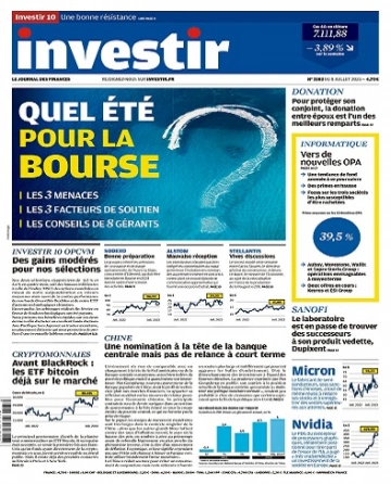 Investir N°2583 Du 8 au 14 Juillet 2023 [Journaux]