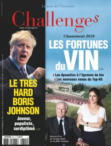 Challenges - 12 Septembre 2019 [Magazines]