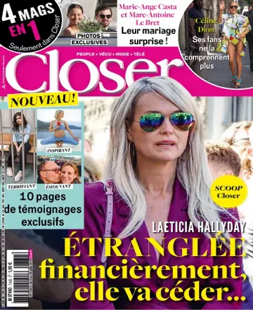 Closer N°734 Du 5 Juillet 2019  [Magazines]