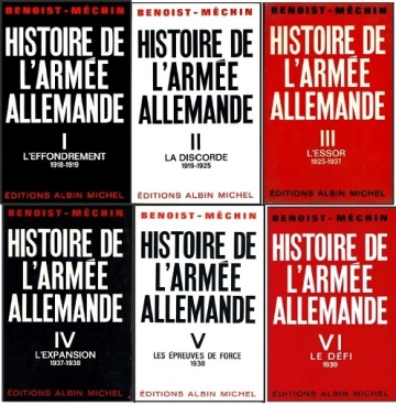 HISTOIRE DE L'ARMÉE ALLEMANDE - BENOIST-MECHIN  [Livres]