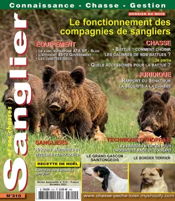 Sanglier et Ses Chasses N°310 – Décembre 2022  [Magazines]