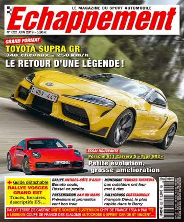 Échappement N°622 – Juin 2019  [Magazines]