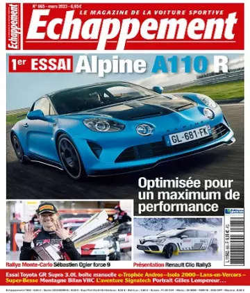 Échappement N°665 – Mars 2023 [Magazines]