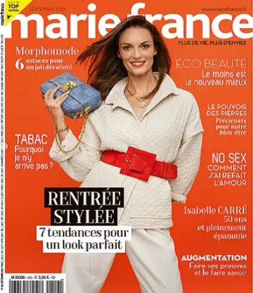 Marie France N°305 – Septembre 2021 [Magazines]