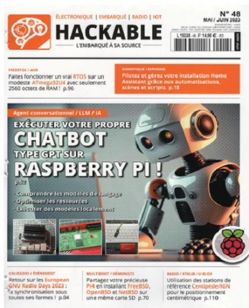 Hackable Magazine N°48 – Mai-Juin 2023  [Magazines]