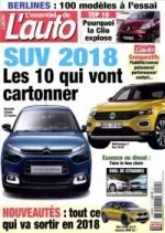 L'Essentiel De L'Auto N°115 - Décembre 2017/Janvier 2018  [Magazines]