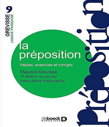 La préposition – Règles- exercices- corrigés  [Livres]