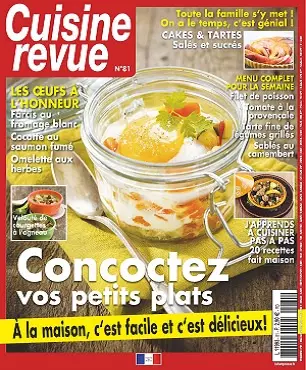 Cuisine Revue N°81 – Mai-Juillet 2020  [Magazines]