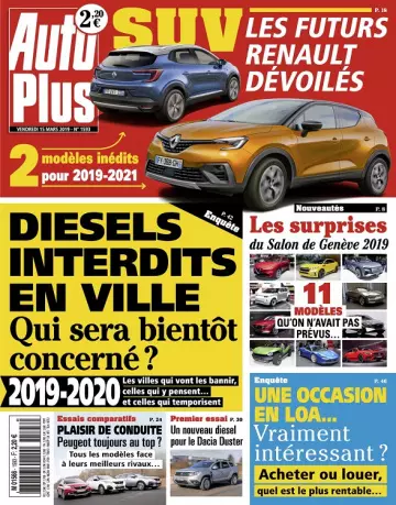 Auto Plus N°1593 Du 15 Mars 2019 [Magazines]