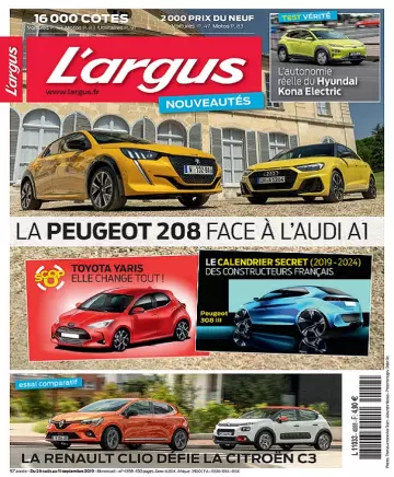 L’Argus N°4558 Du 29 Août 2019 [Magazines]