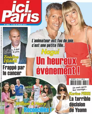 Ici Paris N°3863 Du 17 Juillet 2019 [Magazines]