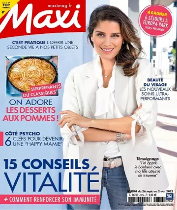 Maxi N°1874 Du 26 Septembre 2022 [Magazines]