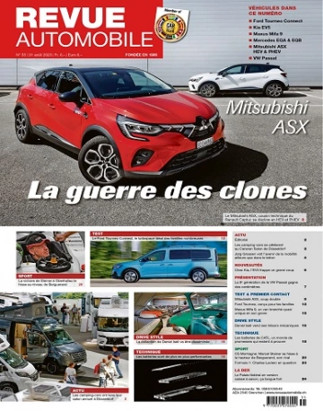 Revue Automobile N°35 Du 31 Août 2023 [Magazines]