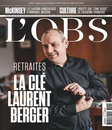 L’Obs N°3044 Du 9 au 15 Février 2023  [Magazines]