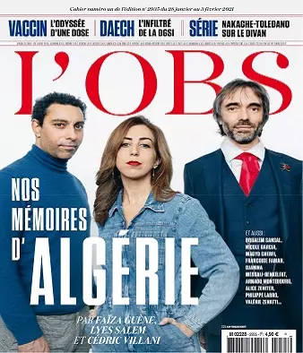 L’Obs N°2935 Du 28 Janvier 2021  [Magazines]