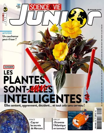 Science et Vie Junior N°355 – Avril 2019 [Magazines]