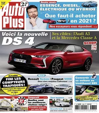 Auto Plus N°1688 Du 8 Janvier 2021 [Magazines]