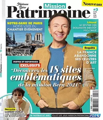 Mission Patrimoine N°3 – Avril-Juin 2021 [Magazines]