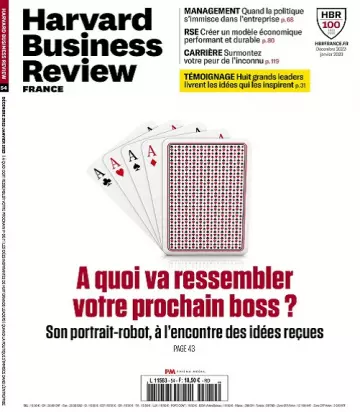 Harvard Business Review N°54 – Décembre 2022-Janvier 2023  [Magazines]