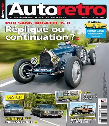 Autoretro N°464 – Juin 2021  [Magazines]