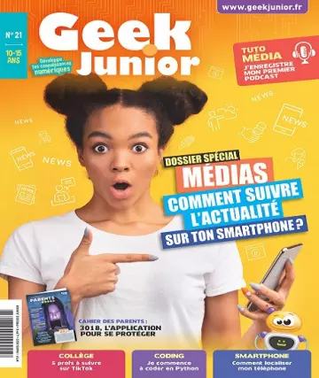 Geek Junior N°21 – Mars 2022 [Magazines]