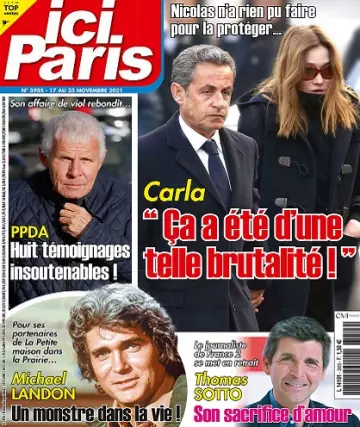 Ici Paris N°3985 Du 17 au 23 Novembre 2021  [Magazines]