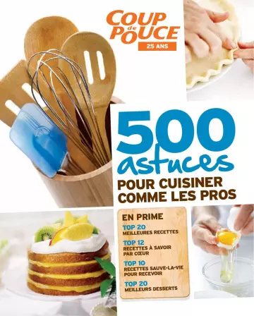 500 astuces pour cuisiner comme les pros  [Livres]