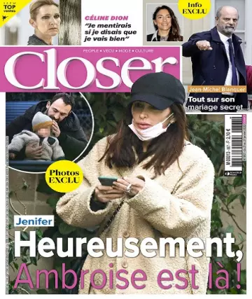 Closer N°867 Du 21 au 27 Janvier 2022 [Magazines]