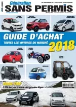 Génération Sans Permis N°37 – Septembre-Novembre 2018  [Magazines]