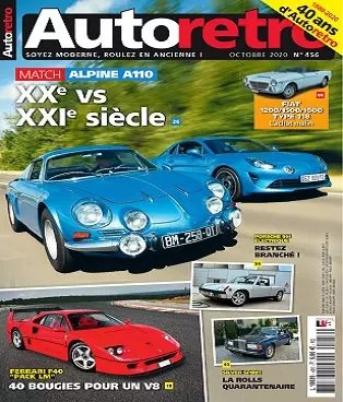 Autoretro N°456 – Octobre 2020 [Magazines]