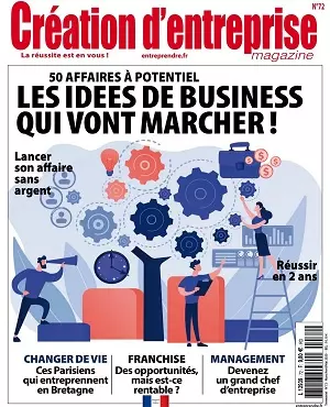 Création d’Entreprise N°72 – Mars-Mai 2020  [Magazines]