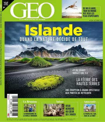 Geo N°524 – Octobre 2022 [Magazines]