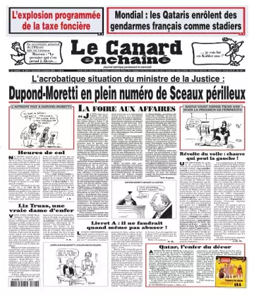 Le Canard Enchaîné N°5317 Du 5 Octobre 2022  [Magazines]