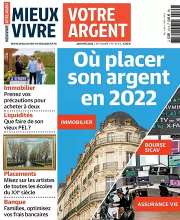 Mieux Vivre Votre Argent N°474 – Janvier 2022 [Magazines]