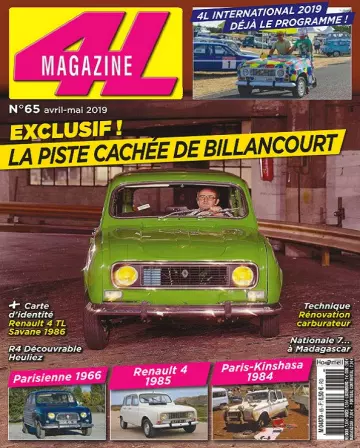 4L Magazine N°65 – Avril-Mai 2019 [Magazines]