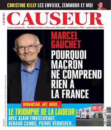 Causeur N°104 – Septembre 2022 [Magazines]