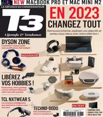 T3 Gadget Magazine N°73 – Février 2023 [Magazines]