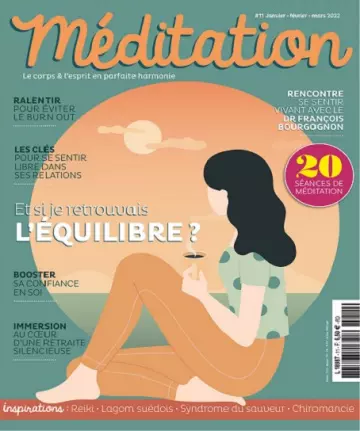 Méditation Magazine N°11 – Janvier-Mars 2022  [Magazines]