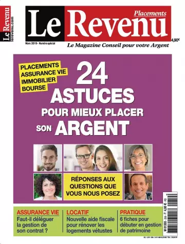 Le Revenu Placements N°259 – Mars 2019 [Magazines]