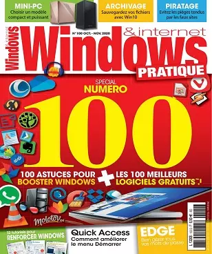 Windows et Internet Pratique N°100 – Octobre-Novembre 2020 [Magazines]