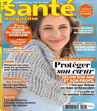 Santé Magazine N°540 – Décembre 2020 [Magazines]