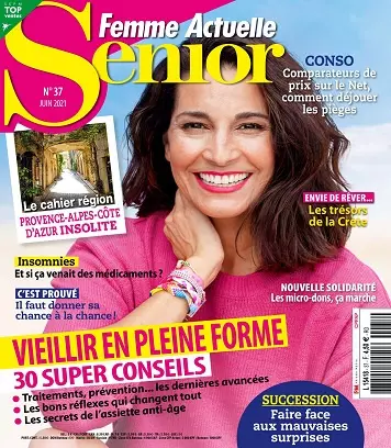 Femme Actuelle Senior N°37 – Juin 2021 [Magazines]