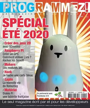 Programmez Hors Série N°1 – Juillet-Septembre 2020 [Magazines]