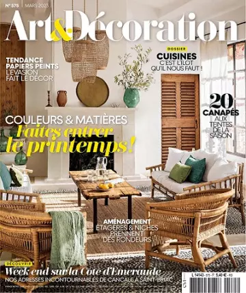 Art et Décoration N°575 – Mars 2023  [Magazines]