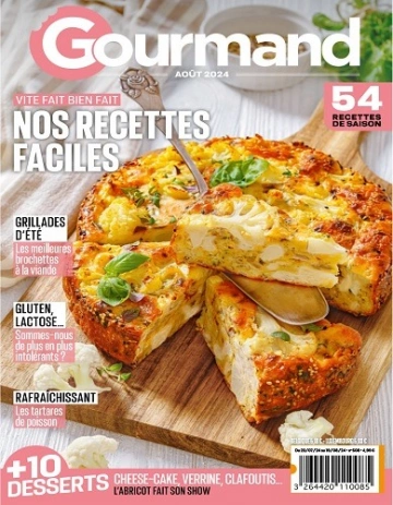 Gourmand N°508 – Août 2024  [Magazines]